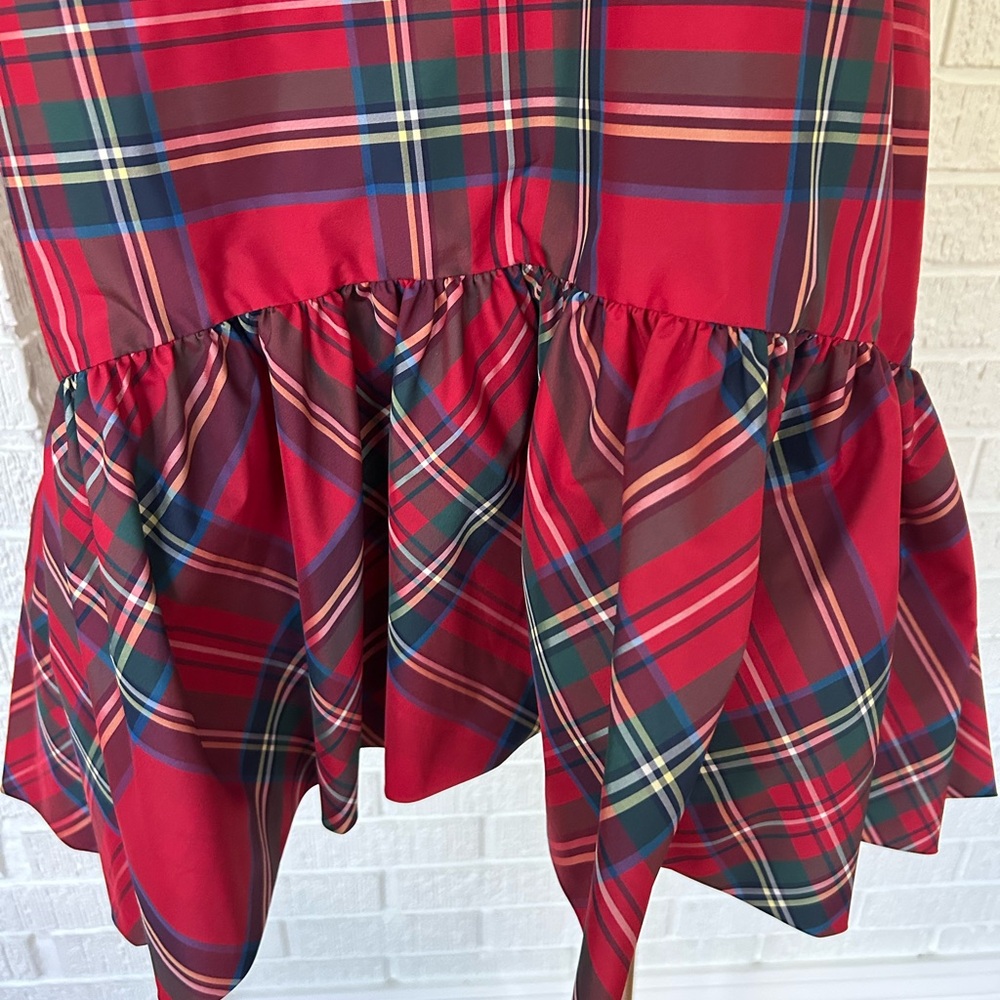NWT-Vineyard Vines Jolly plaid Amelia swing dress - Picture 7 of 10